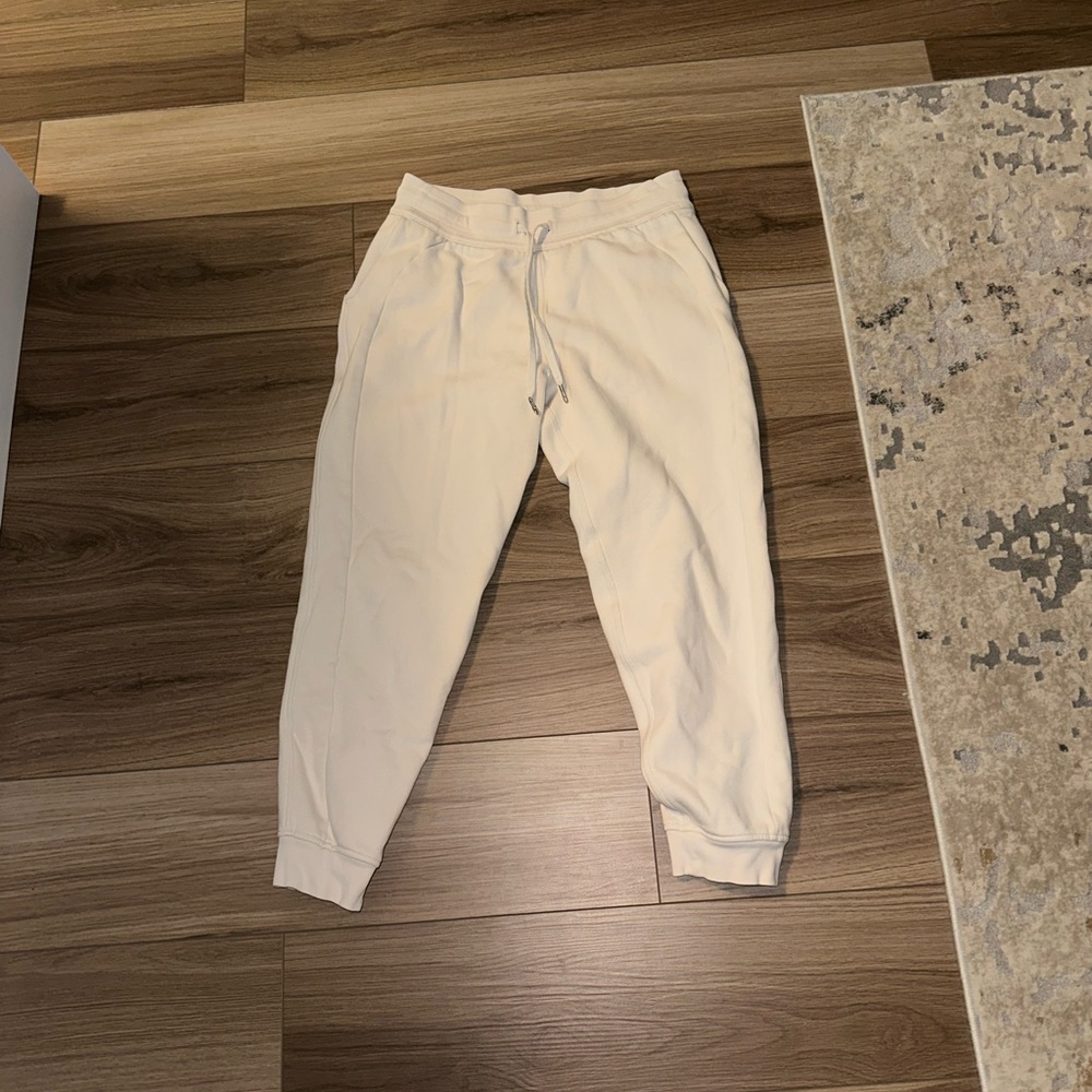 lululemon athletica Cream Track Pants